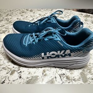 Hoka rincon 2 Blue White Running men’s sneakers Shoes size 10.5